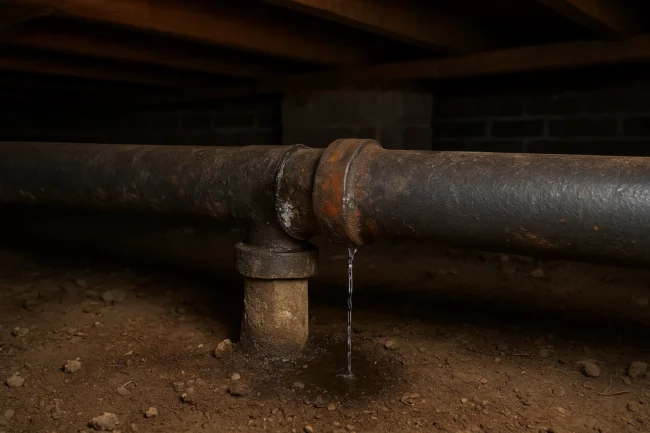 leaking-sewer-pipe_roto-rooter-650x433